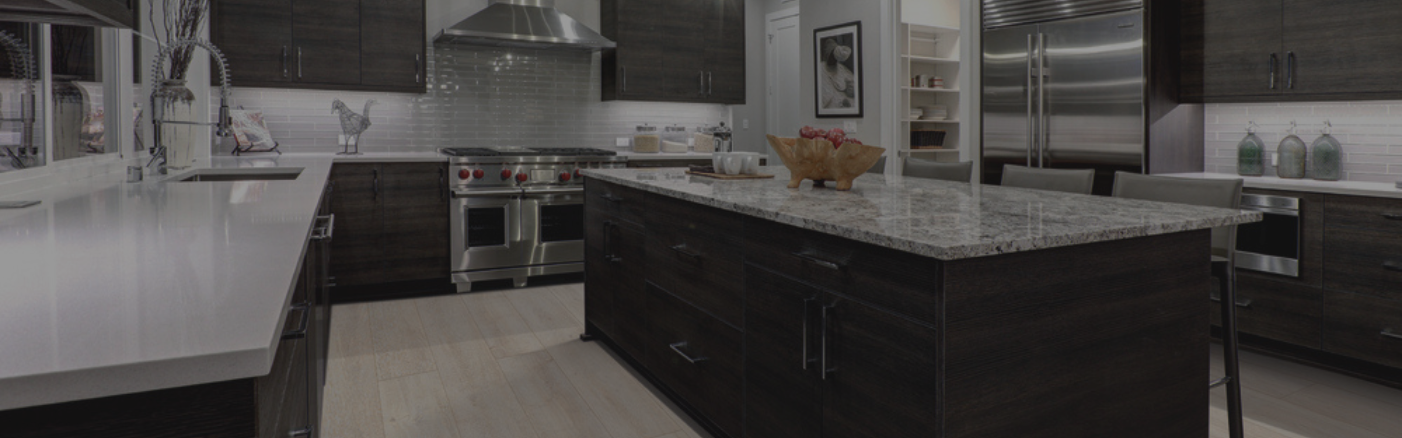 custom countertops in kitchen